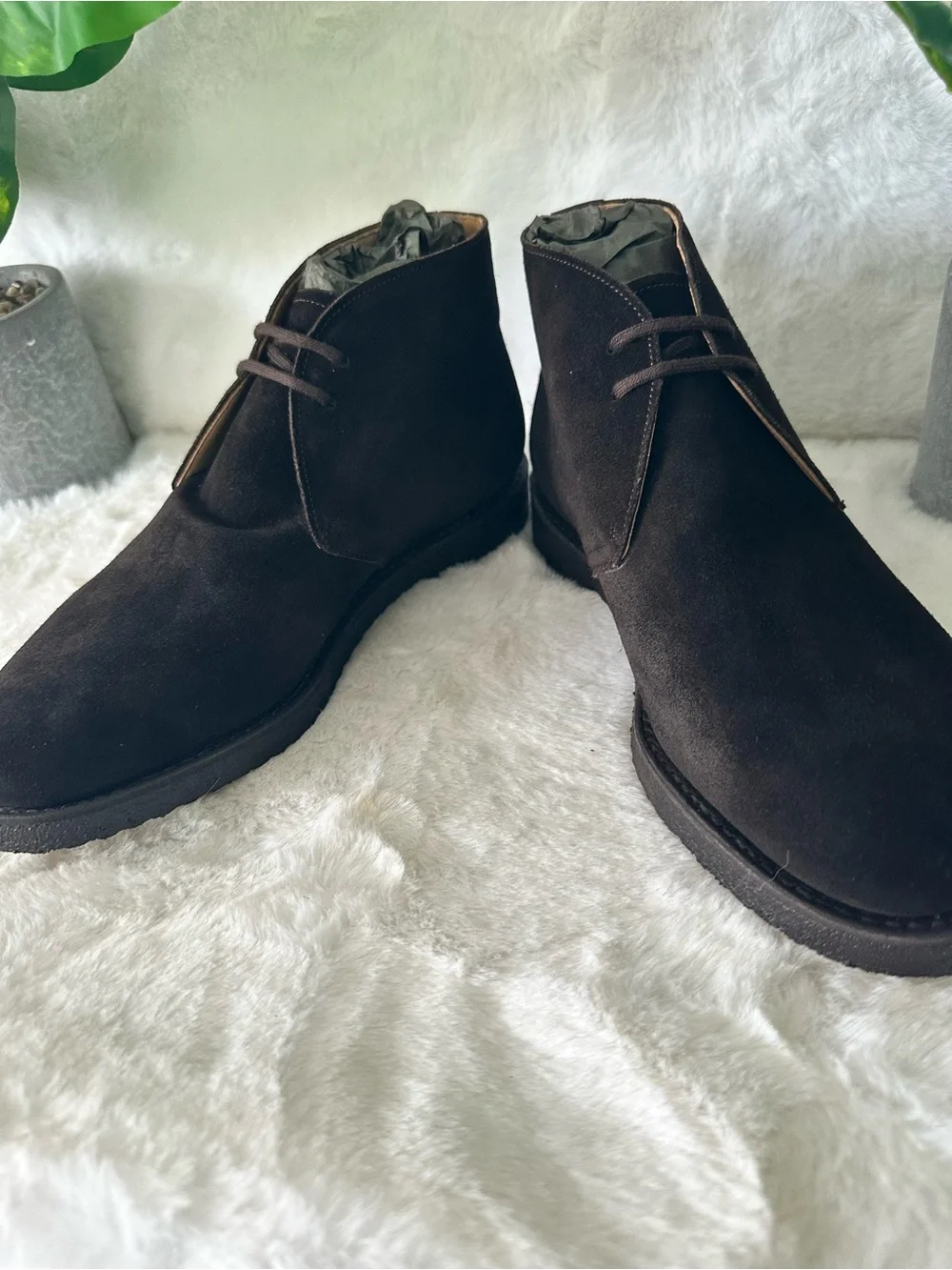Church's Dark Brown Suede Chukka Boots
